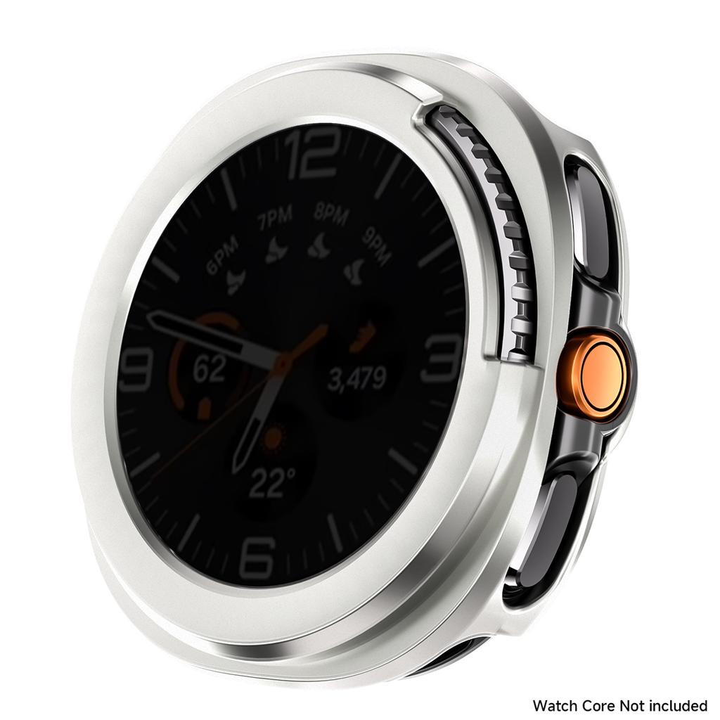 PC-fodral+Glas Sekretessfilm Fodral För Samsung Galaxy watch 8 Classic Tillbehör Skärmskydd Stötfångare Skyddande Hölje Klocka 8
