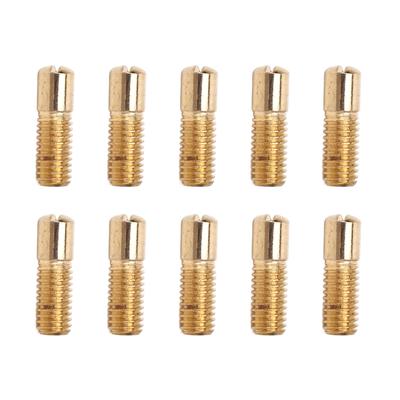12Pcs Pickup Mounting Screws Metal Single Double Coil Pickup Screws for Electric Guitar M5 Gold