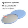 Compact Portable Reflective Travel Convex Mirror - Round Handheld Design