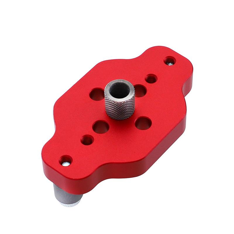 Doweling Jig 6/8/10mm Self centering Drill Guide 67mm Wood Panel Puncher Positioning Vertical Pocket Hole Jig for Woodworking