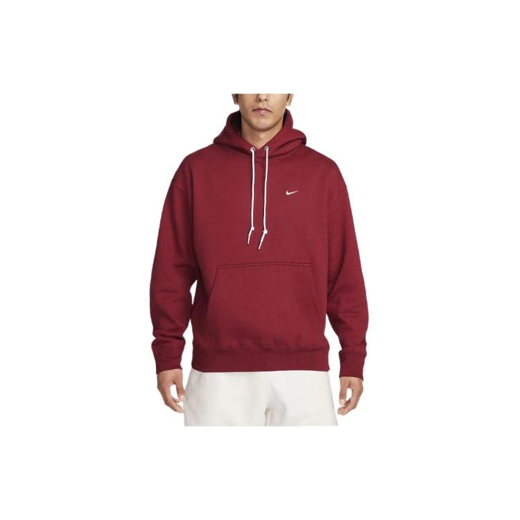 Nike Felpa con cappuccio e logo Swoosh singolo in pile Nikelab Pullover DX1355-677