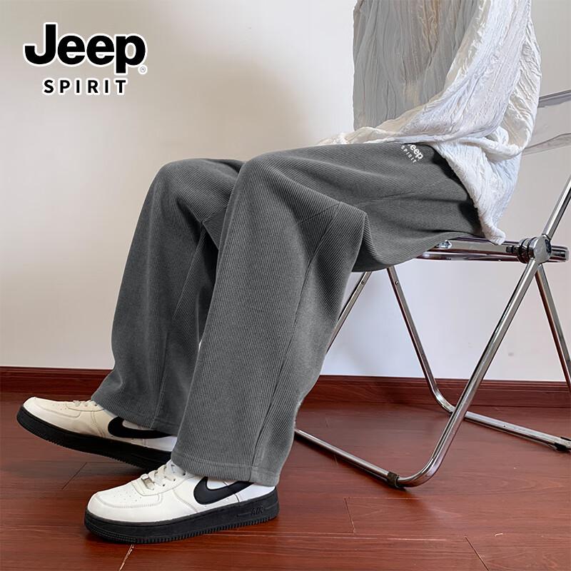 

JEEP SPIRIT Men s Winter Sherpa Lined Straight Leg Casual Pants 4XL