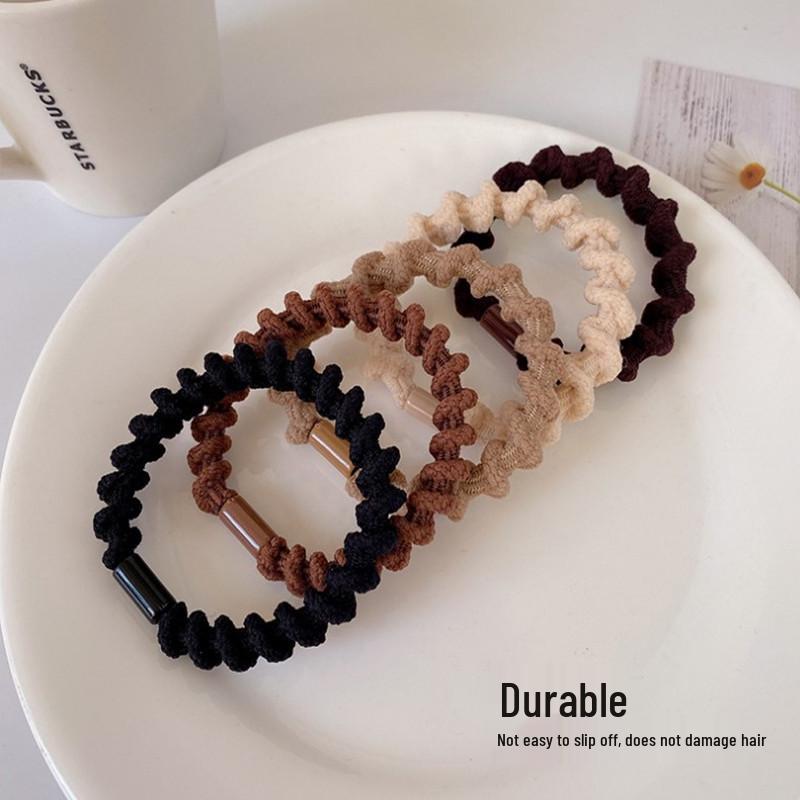 

Корейские резинки для волос высокой эластичности - Набор из 20 штук