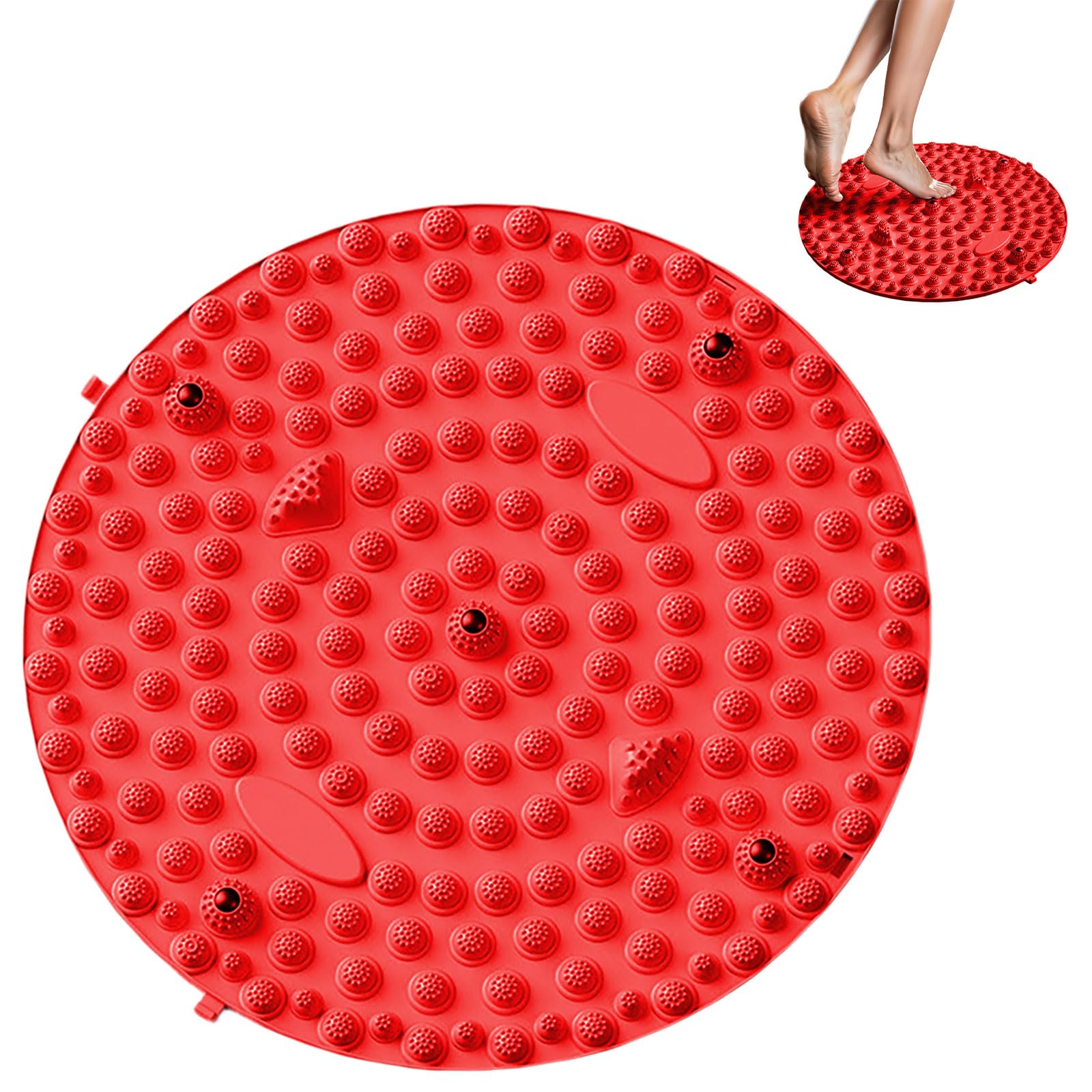 

Коврик для точек давления на стопы Коврик Mocasa для давления на стопы Доска для давления на стопы Ультра-беговая диета для ног Давление на стопы Домашний коврик для медленного бега Давление на стопы красный