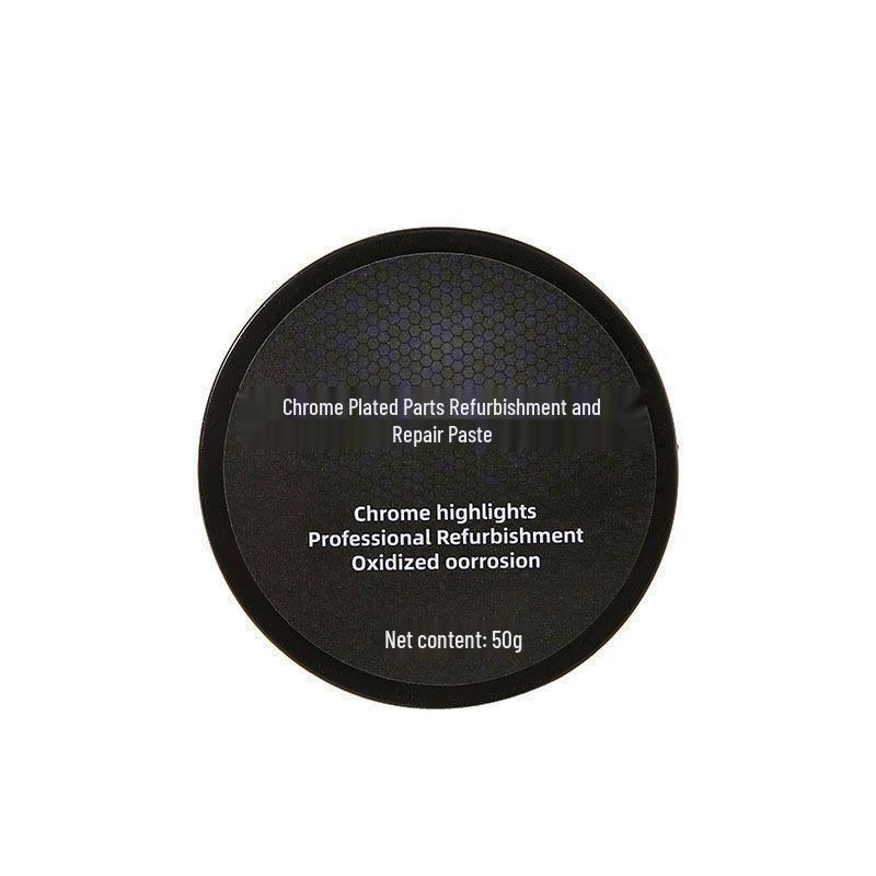 

Chrome Bright Repair Polish: Automotive Plating Strip and Window Frame Cleaner, Chrome and Emblem Rust Remover