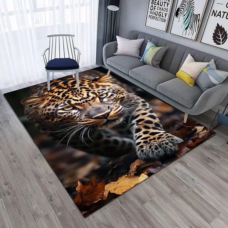 Wolf Heart Floral Fantasy Carpet Is Suitable For Living Room And Bedroom Doormats Office Balcony Decorative Carpet A8