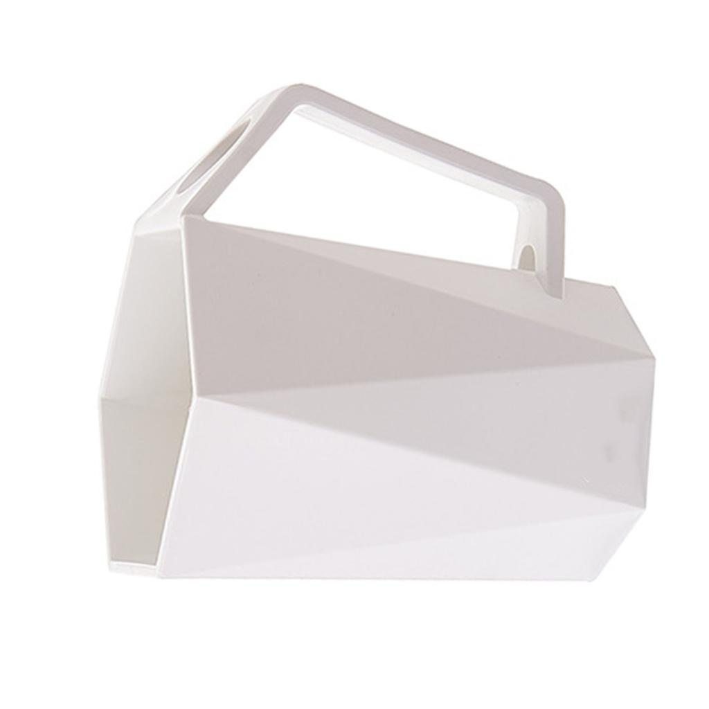 Geometrischer Zahnbürstenhalter   Wiederverwendbarer Sechseckiger Mundspülbecher mit Loch für das Badezimmer