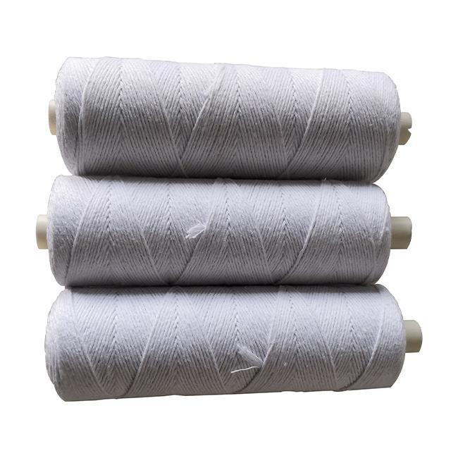 Efficient Cotton Linen for Candle Packaging Bohemia Cotton Weave Candle Holder Cotton Braid Woven Candle Wick