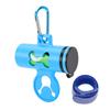 Dog Poop Bag Dispenser with Leash Clip Waste Bags Portable Puppy Potty Waste Bag Carrier for Outdoor Walking Hiking