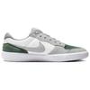 Nike SB Force 58 Textile, Leather Coverage Breathable Skateboard Shoes Men's Gray Green DV5477-105