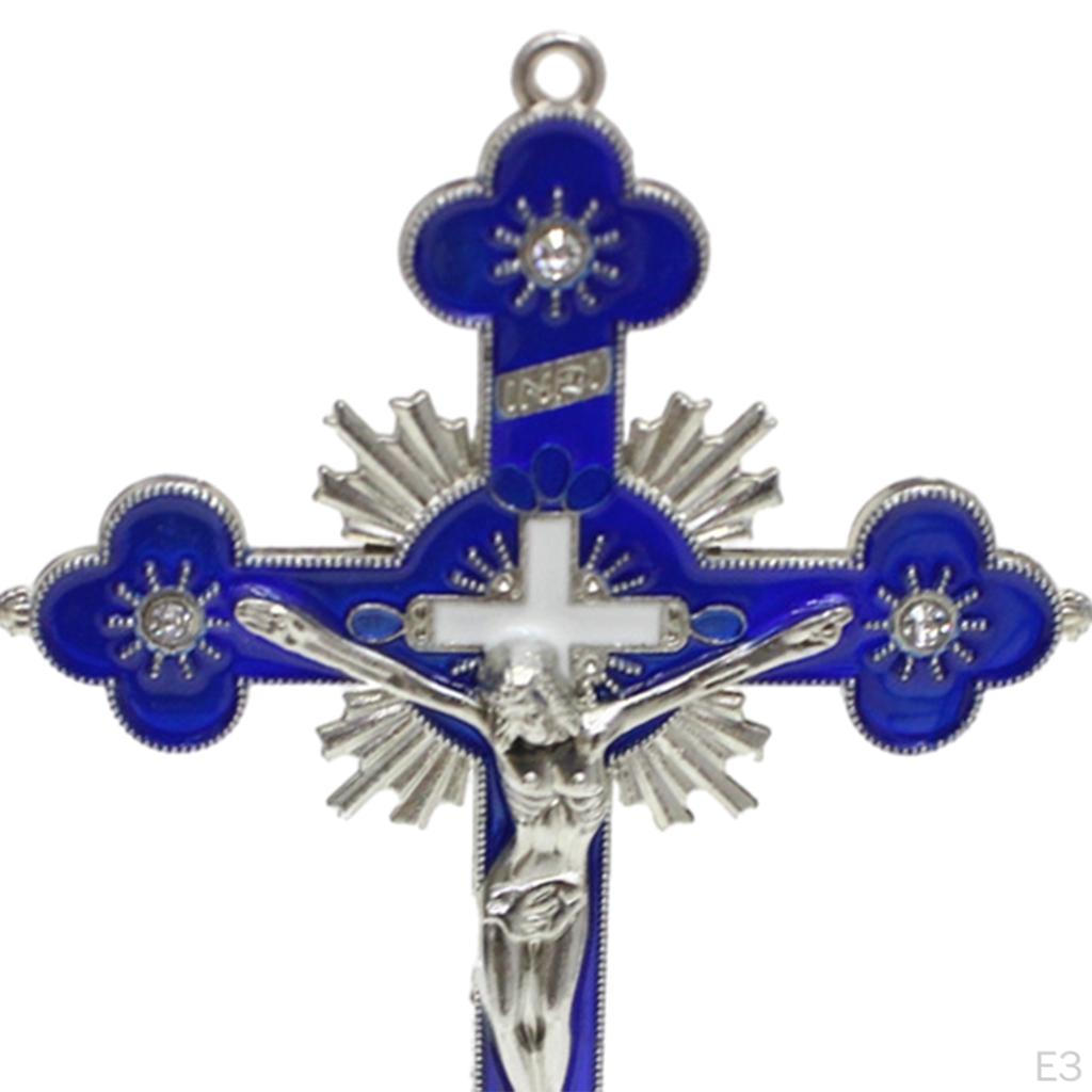 Crucifix Wall Sculpture for Ornament Collectible Gift