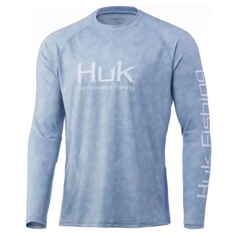 Mens UPF 50 Quick-Dry Fishing Shirt Lightweight Breathable Long Sleeve Summer Outdoor Angling Sports Cycling Jersey
