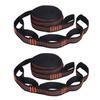 2pcs Hammock Fixing Fasten Strap Fast Installation Outdoor Camping Tree Hanging Load Bearing Hammock Rope Belts