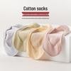 Women's Plus Size Non-Slip Cotton Boat Socks - Low-Cut & Invisible for High Heels