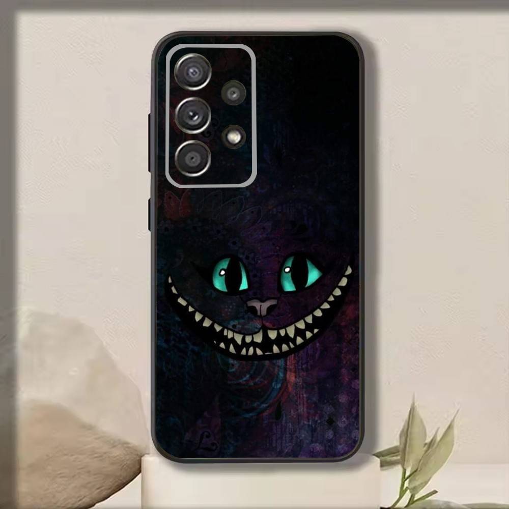 

Крутой Чеширский Кот C-Cheshire C-Cat Чехол для Телефона для Samsung S25,S24,S21,S22,S23,S30,Ultra,S20,Plus,Fe,Note,10,9,5G Черный Чехол Samsung S105G
