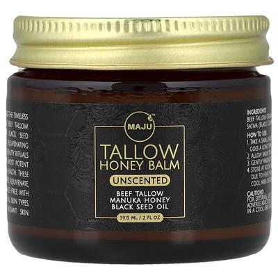 Tallow Honey Balm, Unscented, 2 Fl Oz (59.15 Ml)