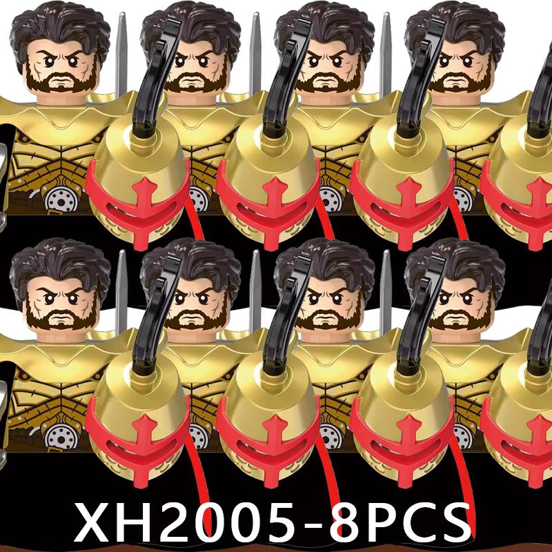 Medieval Roman Soldier Figures Building Blocks MIlitary Castle Warrior Hospital Templar Knight Flag Cloak Accessories Bricks Toy