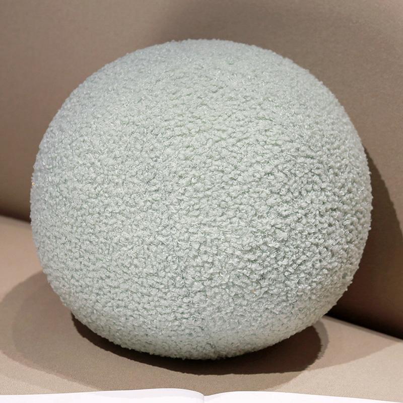30x30cm Yoga Plush Ball Toy Stuffed Sport Ball Pillow Back Support Plushie Sofa Chair Decor Home Interactive Prop Gift