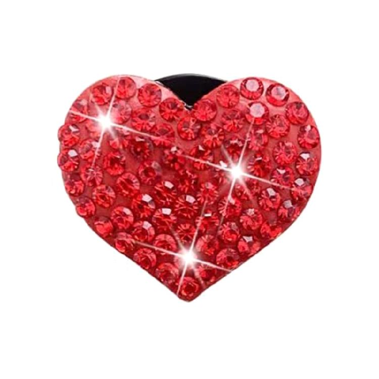 

Heart Shaped Car Air Freshener Aromatherapys Clip Diamond Diffusers Auto Decor