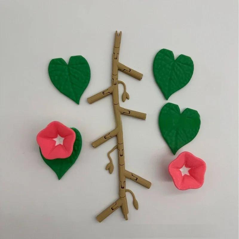 Magneti per Frigorifero Campanula Stampati 3D, Magneti per Frigorifero Edera Decorazione Pianta Decorazione Casa Combinazione