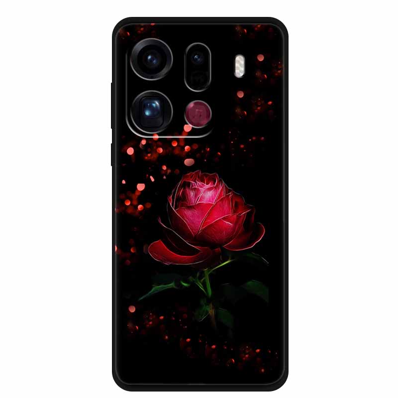 Luxus Hülle für OPPO Find X9 Pro 5G Weiches Silikon Schutz Stoßfest Handy Rückseite für OPPO Find X9 Pro 6.78" TPU Schalen