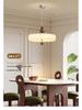 Retro French Cream Chandelier for Bedroom & Study - Creative Designer Full Spectrum Ceiling Light