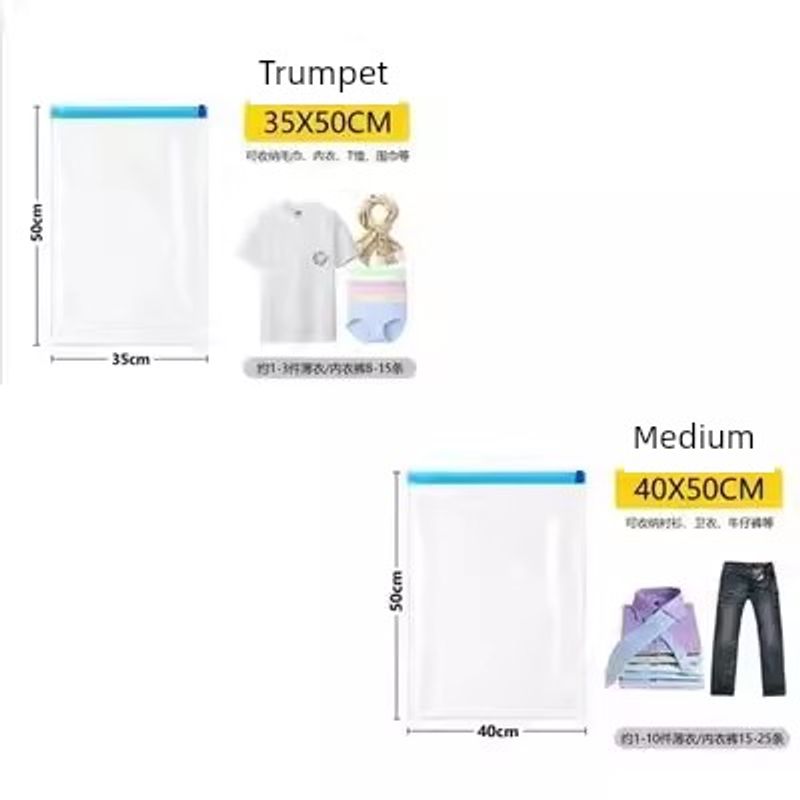 Travel Hand Roll Compression Bag Vacuum Buggy Bag No Pumping Business Trip For Home Luggage Clothing Clothes Storage and Carrying