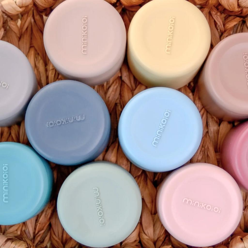 Silicone Cup for Children 180 Ml 6m+ MinikOiOi Beige