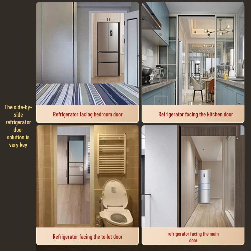 Self-Adhesive Magnetic Five Emperors Coins Wealth Sticker for Doors