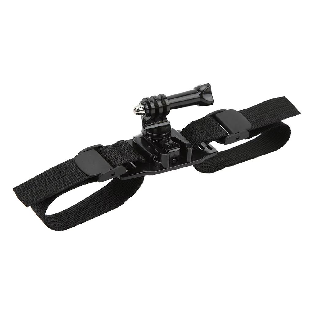 Safety Enhances Helmet Camera Attachment Set AntiSlip Design for Action Camera Use on Bikes