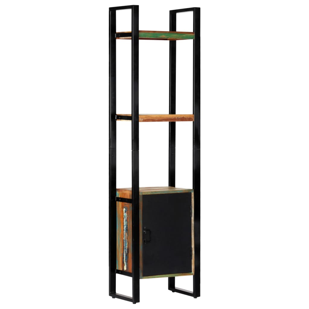 Bookshelf 45 X 30 X 171 Cm Solid Reclaimed Wood