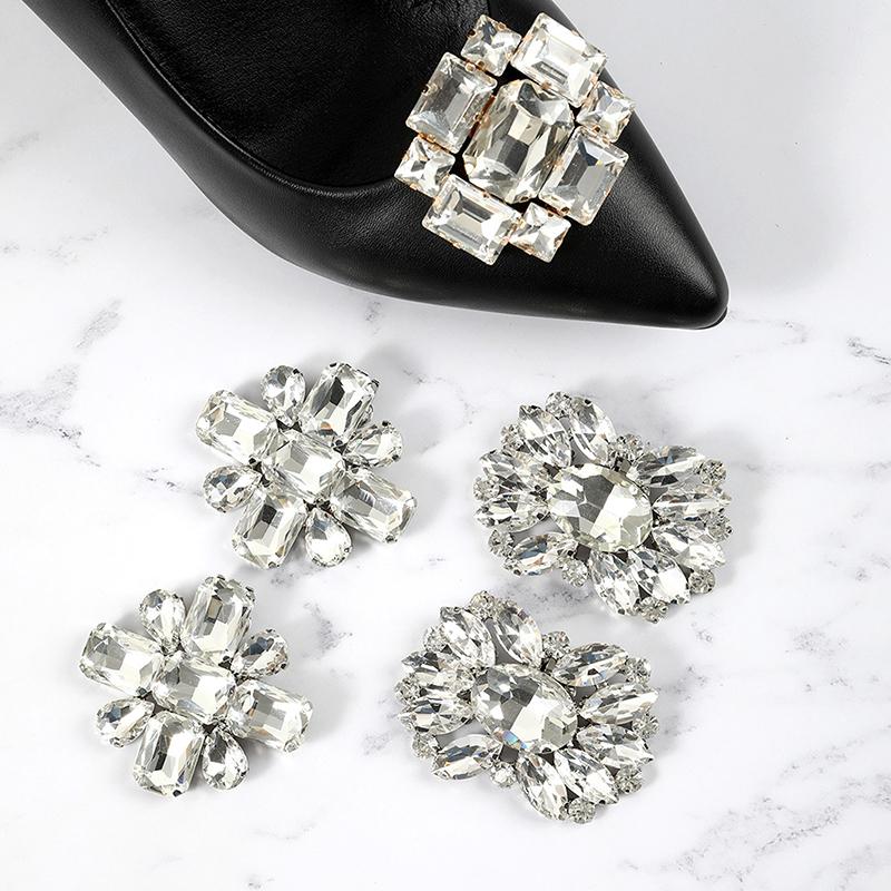 1 db levehető cipőkapcsok Esküvői menyasszonyi cipő dekoráció női magassarkú bűbáj csat ékszer cipő dekor