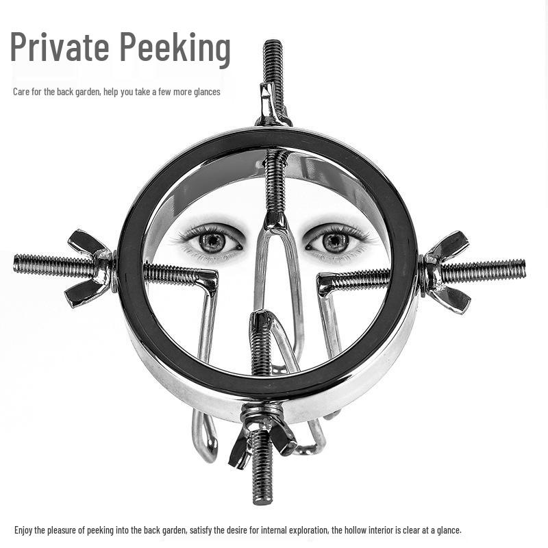 Adjustable Anal and Vaginal Dilator Set - Includes Anal Expander, Plug, and Peep Back Garden Toy for Adults.