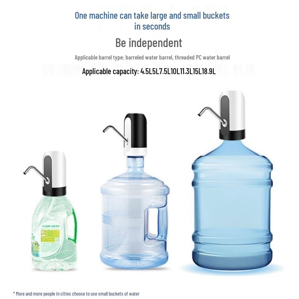 Electric Water Dispenser for Bottled Water - Automatic Pump and Cooler