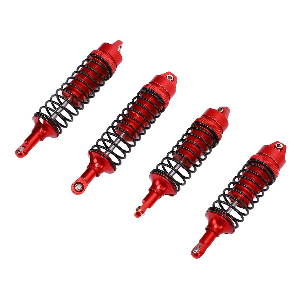 RC   Set Aluminum Alloy Front Rear Oil Filled   Damper Replacement for Slash 4x4 1Celsius10 RC Crawler Car