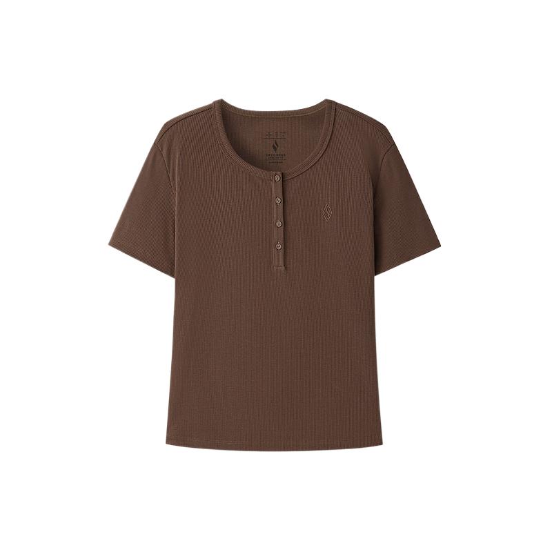 Женская дышащая футболка-пуловер Skechers Slim Fit L226W102-05KQ S