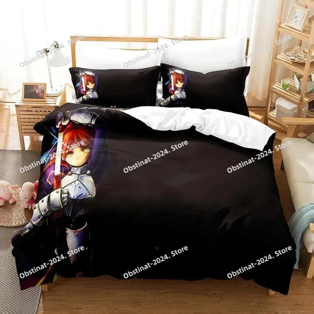 3d Print Anime Game Melty Blood Neco Arc Bedding Set Single Twin Full Queen King Size Bed Set Adult Kid Bedroom Duvet cover Sets