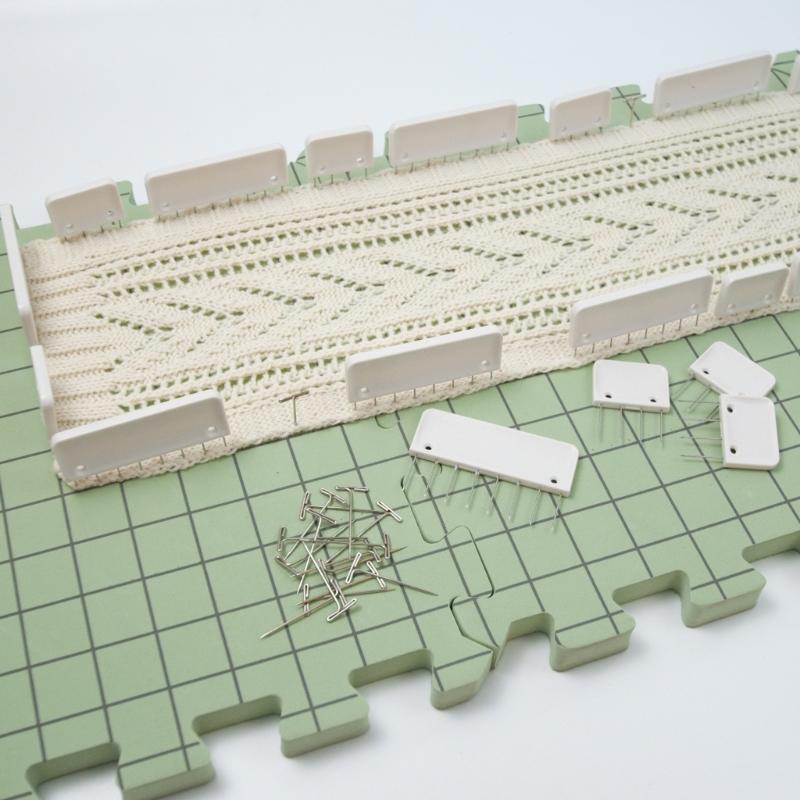 Knitting Blocking Mats Crochet Blocking Mats EVA Thick Grids Board for Crocheting Needleworks Knitting Project