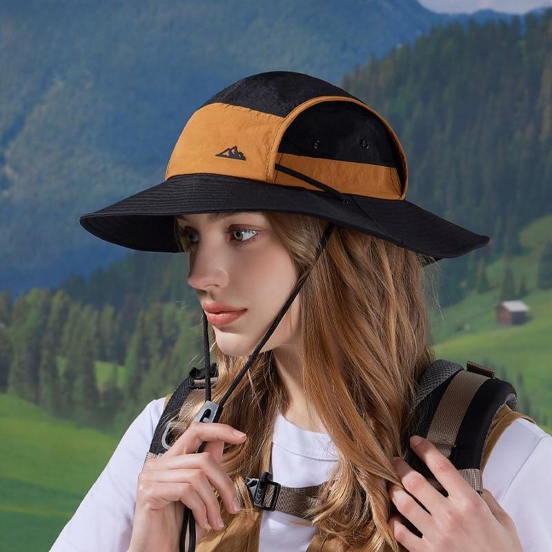 Summer Outdoor Fisherman Hat With Quick Dry Waterproof Nylon Sun Cap For Men And Women