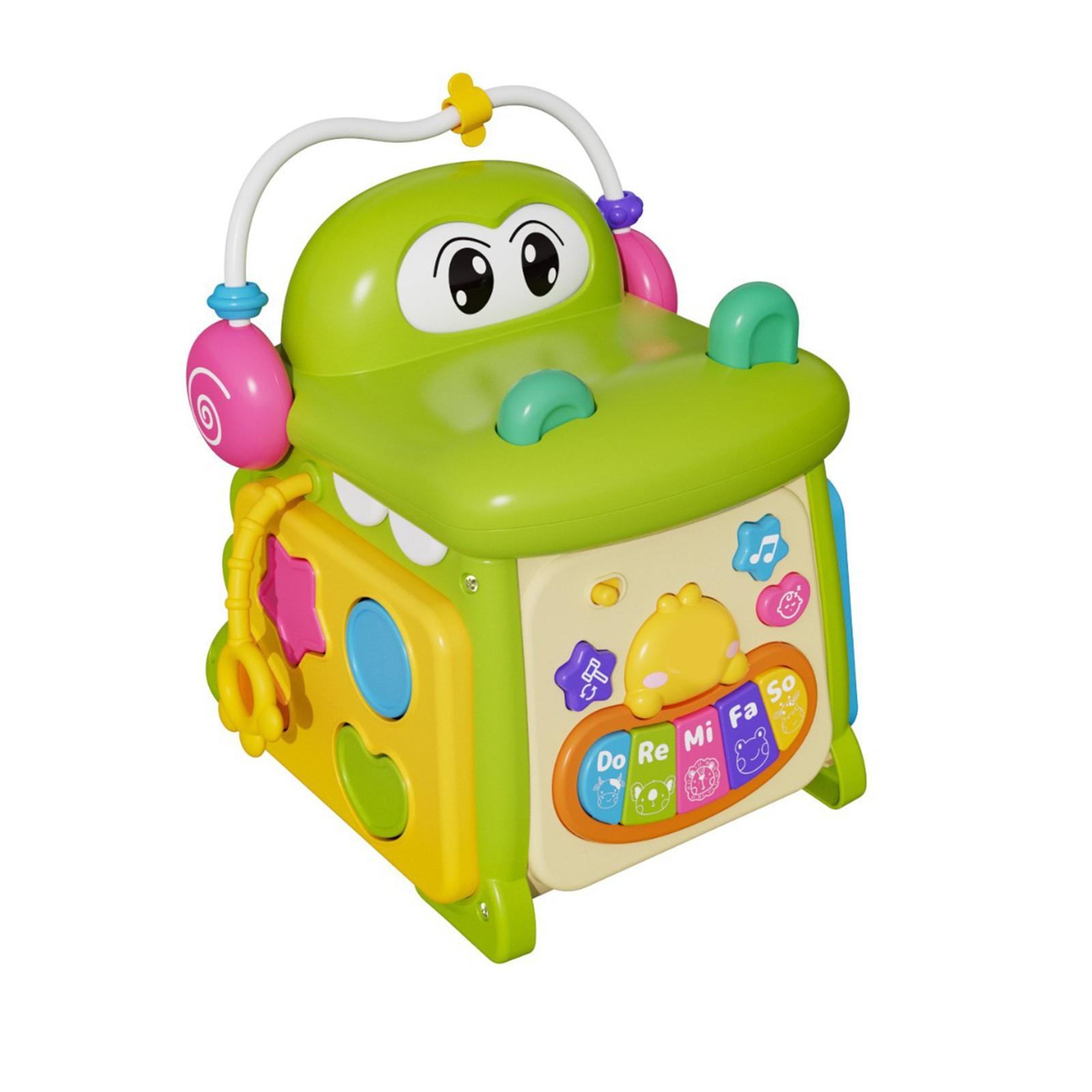 

Детский многофункциональный ручной барабан Шесть или семь барабанов Детский барабан Детские развивающие игрушки Полиэдр One Size