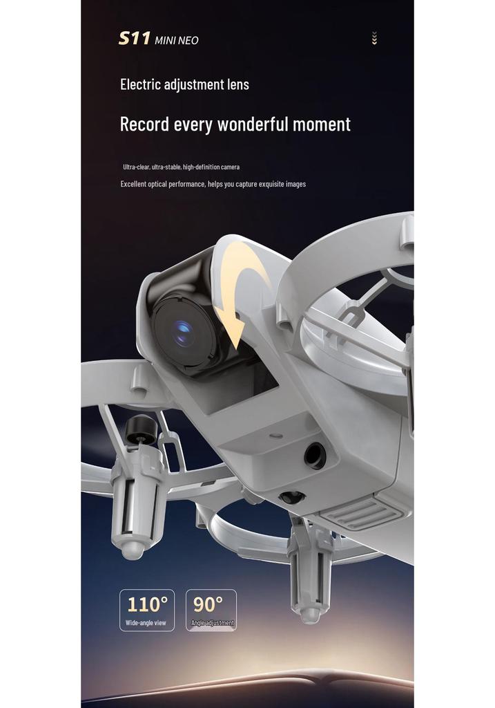 Beginner Drone with Obstacle Avoidance, HD Aerial Photography, and Optical Flow Positioning Quadcopter