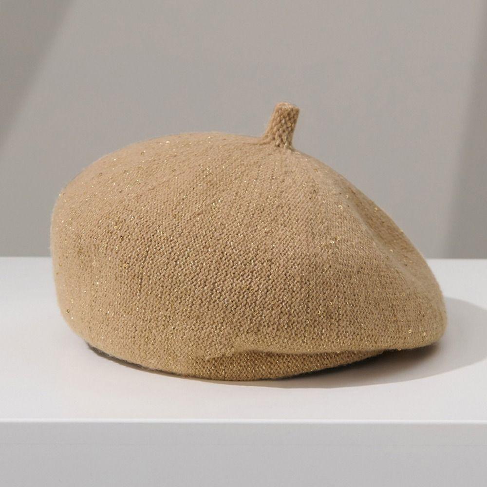 Windproof Keep Warm Hat Elegant Painter Hat Fashion Beret Hat Women