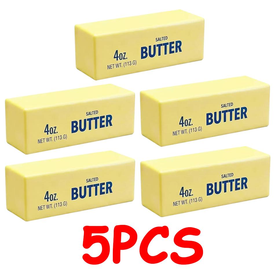 Hot In Stock Butter Stick Squishy Toy Slow Rising Squeeze Toy Butter Bar Brick Squishy Fidget Toy Anti Stress Release Relax Gift