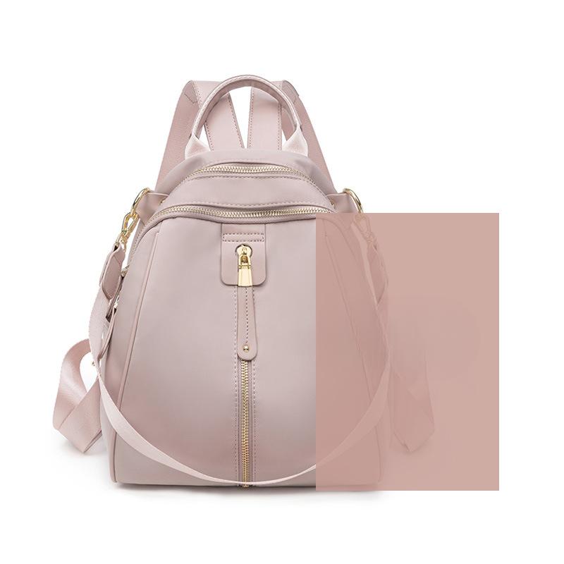 Fashionable Lychee Pattern Backpack for Women Korean Version Simple Spring and Summer New Trendy Large Capacity Backpack Casual Commuting
