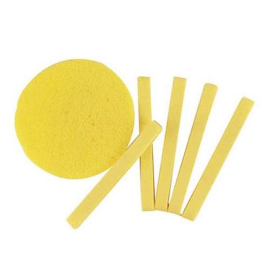 1 confezione/12 pezzi di spugna per la pulizia del viso a compressione, antibatterica, resistente agli strappi