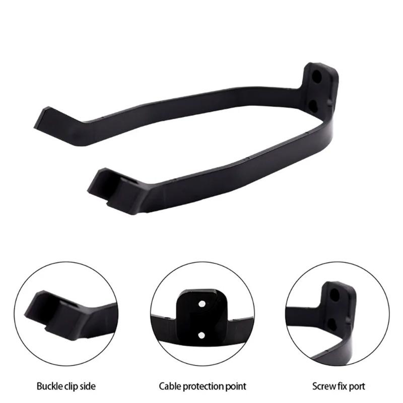 Rear Mudguard Support Mount for Daily Ride Service Task, Dense Support Part with Two-Hole Top Mount and 2 Screws