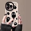 Apple 15promax Mobile Phone Case Painted IPhone 14pro Skin Feeling Puffs 16 13