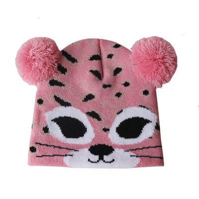 Baby Warm Hat Children's Winter Cartoon Animal Cute Knitted Hat Pullover Hat for Children Aged 1 To 6