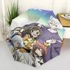 1pc Kagome, Inuyasha, Sesshomaru, Miroku & Shippo Outdoor Umbrella - Automatic Opening/Closing, Portable 3-Fold Design, 8-Bone Iron Frame, Perfect Gif