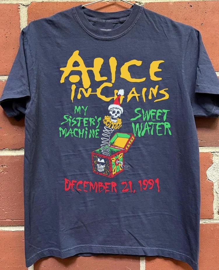 

Remake Alice In Chains Rock band My Sister#039s Machine Navy T shirt NH25585 Unisex T-Shirt M